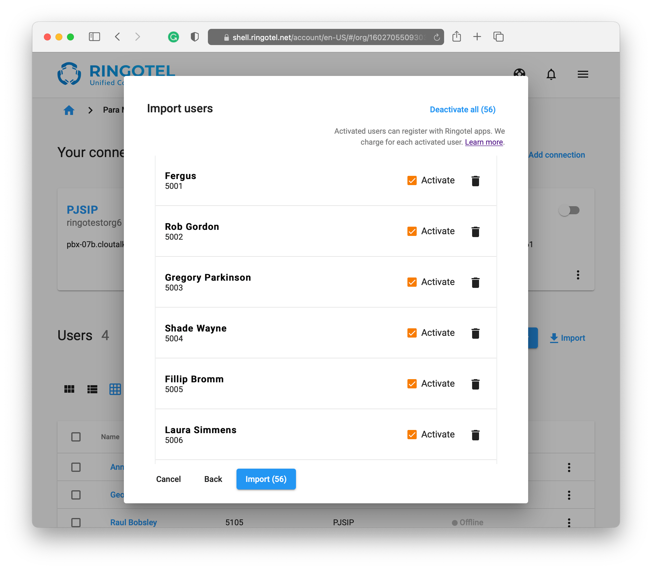 iOS and macOS interfaces